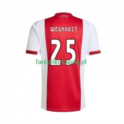 Koszulka AFC Ajax Wout Weghorst 25 2025-2026 Domowa Krótkie Rękawy ,Męska
