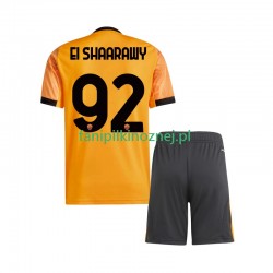 Koszulka AS Roma Stephan El Shaarawy 92 2025-2026 Wyjazdowa Krótkie Rękawy ,Dziecięca