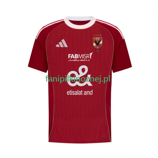 Koszulka Al Ahly SC 2025-2026 Domowa Krótkie Rękawy ,Męska