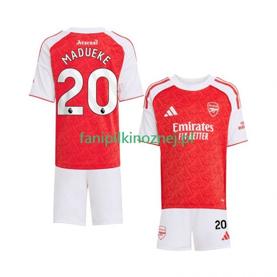 Koszulka Arsenal Noni Madueke 20 2025-2026 Domowa Krótkie Rękawy ,Dziecięca