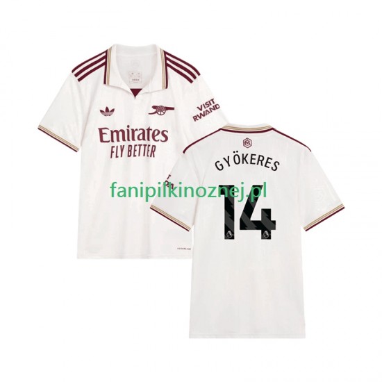Koszulka Arsenal Viktor Gyokeres 14 2025-2026 Trzeci Krótkie Rękawy ,Męska