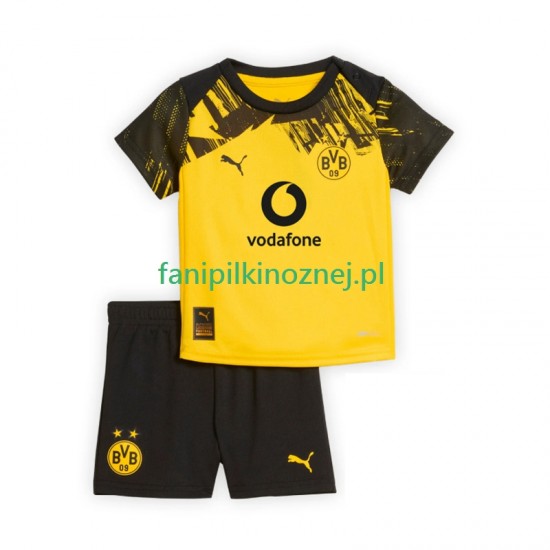 Koszulka Borussia Dortmund 2025-2026 Domowa Krótkie Rękawy ,Dziecięca