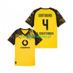 Koszulka Borussia Dortmund Nico Schlotterbeck 4 2025-2026 Domowa Krótkie Rękawy ,Męska