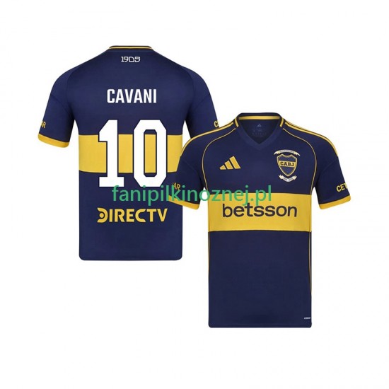 Koszulka CA Boca Juniors Edinson Cavani 10 2025-2026 Domowa Krótkie Rękawy ,Męska