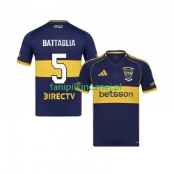 Koszulka CA Boca Juniors Rodrigo Battaglia 5 2025-2026 Domowa Krótkie Rękawy ,Męska