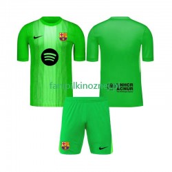Koszulka FC Barcelona Bramkarska 2025-2026 Domowa Krótkie Rękawy ,Dziecięca