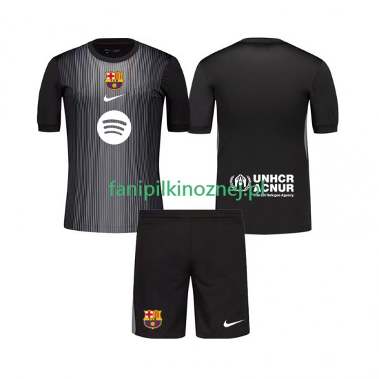 Koszulka FC Barcelona Bramkarska 2025-2026 Trzeci Krótkie Rękawy ,Dziecięca