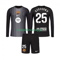 Koszulka FC Barcelona Szczesny 25 Bramkarska 2025-2026 Trzeci Długie Rękawy ,Dziecięca