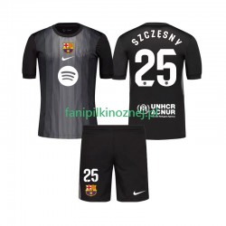 Koszulka FC Barcelona Szczesny 25 Bramkarska 2025-2026 Trzeci Krótkie Rękawy ,Dziecięca