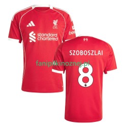 Koszulka Liverpool Dominik Szoboszlai 8 2025-2026 Domowa Krótkie Rękawy ,Męska