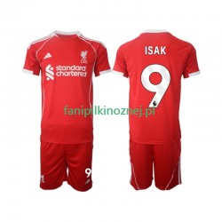Koszulka Liverpool ISAK 9 2025-2026 Domowa Krótkie Rękawy ,Dziecięca
