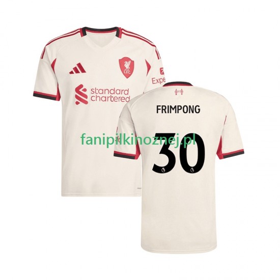 Koszulka Liverpool Jeremie Frimpong 30 2025-2026 Wyjazdowa Krótkie Rękawy ,Męska