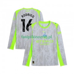 Koszulka Manchester City Rodrigo Hernandez 16 2025-2026 Trzeci Długie Rękawy ,Męska