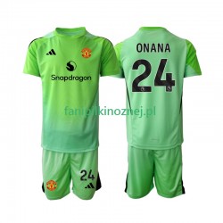 Koszulka Manchester United Andre Onana 24 Bramkarska 2025-2026 Czwarty Krótkie Rękawy ,Dziecięca