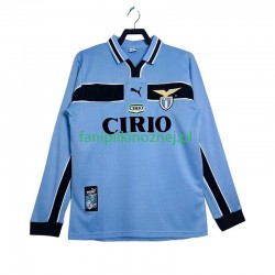 Koszulka SS Lazio Retro 1998 1999 Domowa Długie Rękawy ,Męska