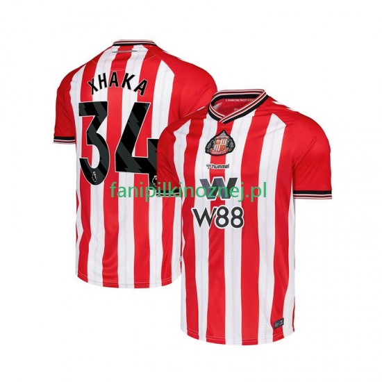 Koszulka Sunderland Granit Xhaka 34 2025-2026 Domowa Krótkie Rękawy ,Męska