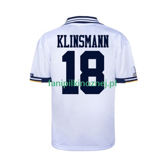 Koszulka Tottenham Hotspur Retro 1994 Domowa Krótkie Rękawy ,Męska