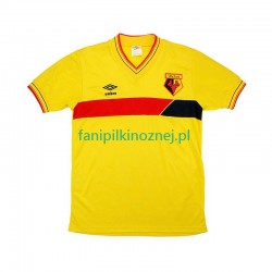 Koszulka Watford 1985 Retro Domowa Krótkie Rękawy ,Męska