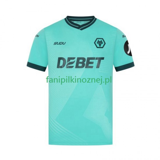 Koszulka Wolverhampton Wanderers 2025-2026 Wyjazdowa Krótkie Rękawy ,Męska