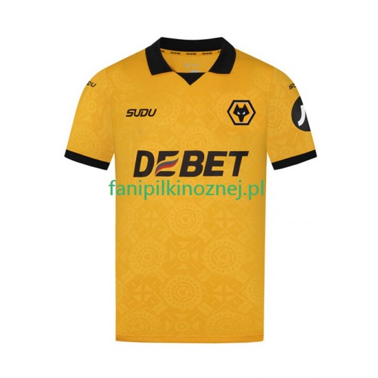 Koszulka Wolverhampton Wanderers 2025-2026 Domowa Krótkie Rękawy ,Męska