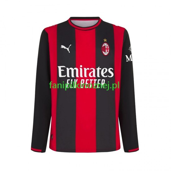 Koszulka AC Milan 2026-2027 Domowa Długie Rękawy ,Męska Koszulka AC Milan 2026-2027 Domowa Długie Rękawy ,Męska