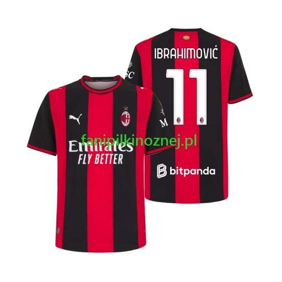 Koszulka AC Milan Ibrahimovic 11 2026-2027 Domowa Krótkie Rękawy ,Męska Koszulka AC Milan Ibrahimovic 11 2026-2027 Domowa Krótkie Rękawy ,Męska
