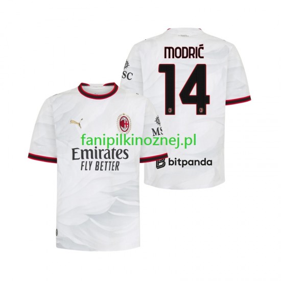 Koszulka AC Milan Modrić Luka 14 2026-2027 Wyjazdowa Krótkie Rękawy ,Męska Koszulka AC Milan Modrić Luka 14 2026-2027 Wyjazdowa Krótkie Rękawy ,Męska