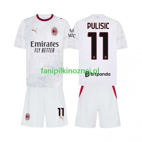 Koszulka AC Milan Pulisic 11 2026-2027 Wyjazdowa Krótkie Rękawy ,Dziecięca Koszulka AC Milan Pulisic 11 2026-2027 Wyjazdowa Krótkie Rękawy ,Dziecięca