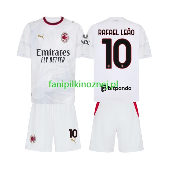 Koszulka AC Milan Rafael Leao 10 2026-2027 Wyjazdowa Krótkie Rękawy ,Dziecięca