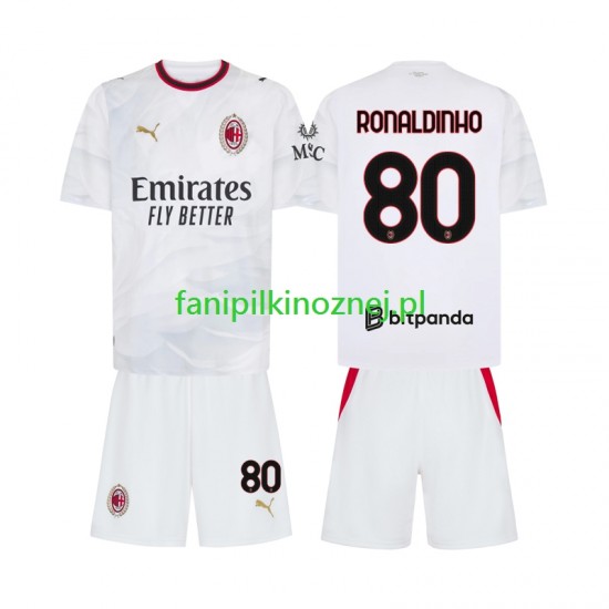Koszulka AC Milan Ronaldinho 80 2026-2027 Wyjazdowa Krótkie Rękawy ,Dziecięca Koszulka AC Milan Ronaldinho 80 2026-2027 Wyjazdowa Krótkie Rękawy ,Dziecięca