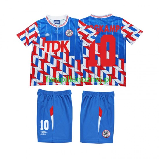 Koszulka AFC Ajax BERGKAMP 10 1989 1990 Retro Wyjazdowa Długie Rękawy ,Dziecięca