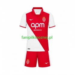 Koszulka AS Monaco 2026-2027 Domowa Krótkie Rękawy ,Dziecięca