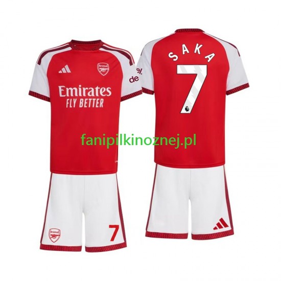 Koszulka Arsenal Bukayo Saka 7 2026-2027 Domowa Krótkie Rękawy ,Dziecięca
