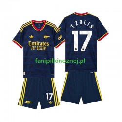 Koszulka Arsenal Christos Tzolis 17 2026-2027 Wyjazdowa Krótkie Rękawy ,Dziecięca
