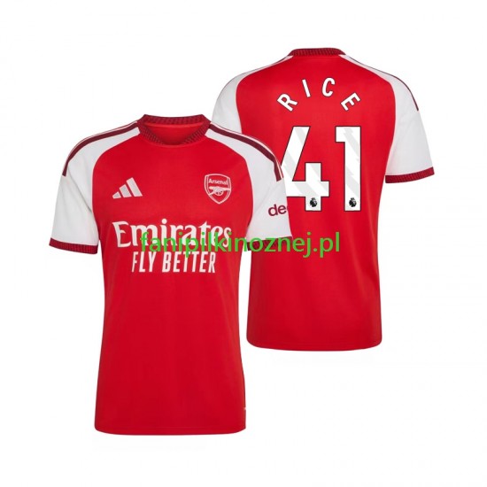 Koszulka Arsenal Declan Rice 41 2026-2027 Domowa Krótkie Rękawy ,Męska Koszulka Arsenal Declan Rice 41 2026-2027 Domowa Krótkie Rękawy ,Męska