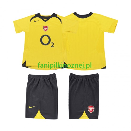 Koszulka Arsenal 2005 Retro 2006 Wyjazdowa Krótkie Rękawy ,Dziecięca