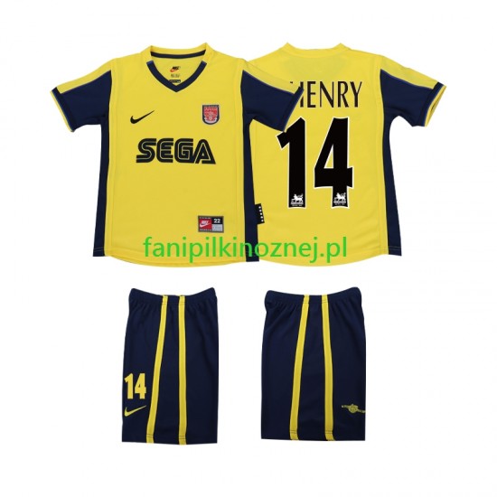 Koszulka Arsenal Thierry Henry 14 2000 2001 Retro Wyjazdowa Krótkie Rękawy ,Dziecięca Koszulka Arsenal Thierry Henry 14 2000 2001 Retro Wyjazdowa Krótkie Rękawy ,Dziecięca