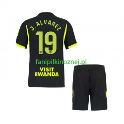 Koszulka Atlético Madryt Julian Alvarez 19 2026-2027 Wyjazdowa Krótkie Rękawy ,Dziecięca