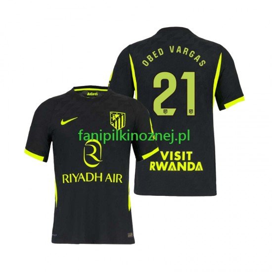 Koszulka Atlético Madryt Obed Vargas 21 2026-2027 Wyjazdowa Krótkie Rękawy ,Męska