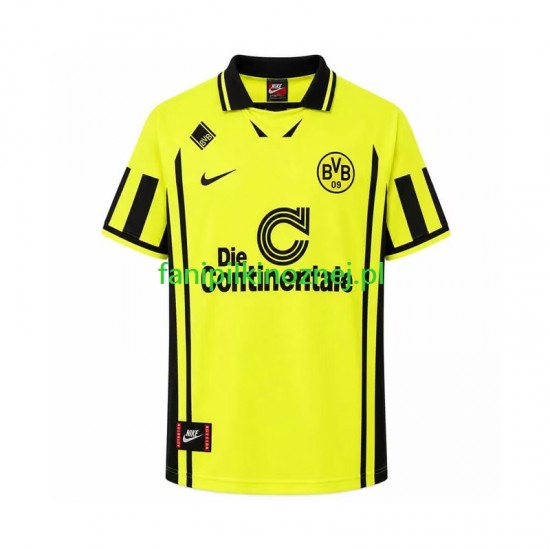 Koszulka Borussia Dortmund 1996 Retro Domowa Krótkie Rękawy ,Męska