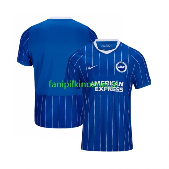Koszulka Brighton Hove Albion 2026-2027 Domowa Krótkie Rękawy ,Męska Koszulka Brighton Hove Albion 2026-2027 Domowa Krótkie Rękawy ,Męska