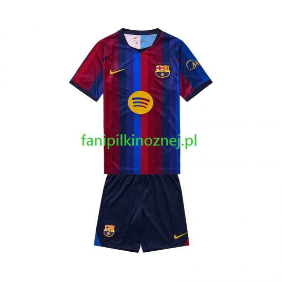 Koszulka FC Barcelona 2026-2027 Domowa Krótkie Rękawy ,Dziecięca