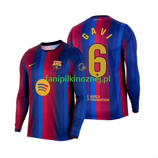 Koszulka FC Barcelona Gavi 6 2026-2027 Domowa Długie Rękawy ,Męska Koszulka FC Barcelona Gavi 6 2026-2027 Domowa Długie Rękawy ,Męska