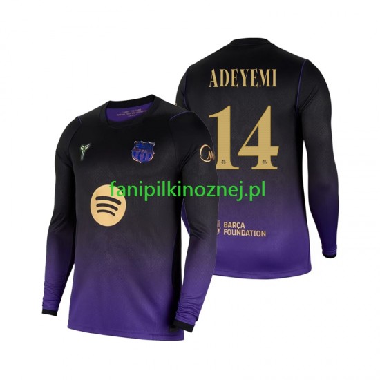Koszulka FC Barcelona Karim Adeyemi 14 2026-2027 Wyjazdowa Długie Rękawy ,Męska