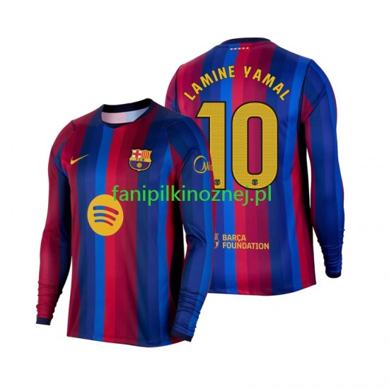 Koszulka FC Barcelona Lamine Yamal 10 2026-2027 Domowa Długie Rękawy ,Męska