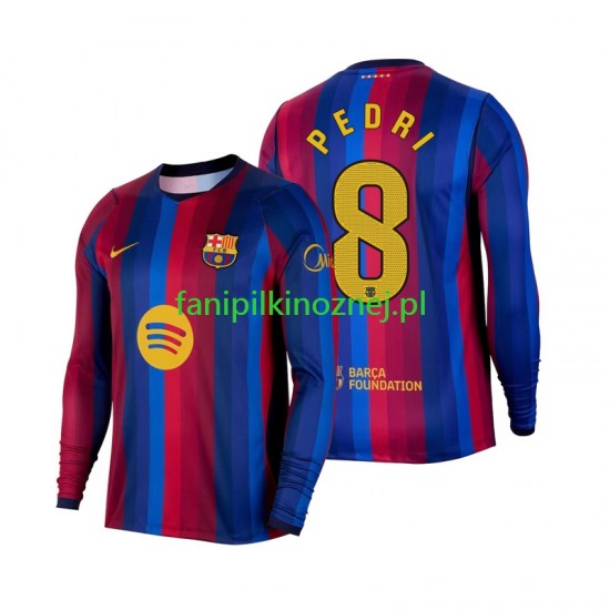 Koszulka FC Barcelona Pedri 8 2026-2027 Domowa Długie Rękawy ,Męska