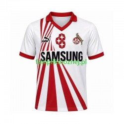 Koszulka FC Köln 1990 1991 Retro Domowa Krótkie Rękawy ,Męska Koszulka FC Köln 1990 1991 Retro Domowa Krótkie Rękawy ,Męska