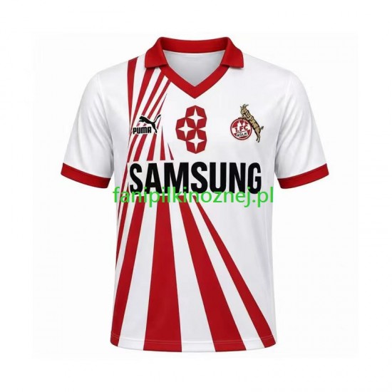 Koszulka FC Köln 1990 1991 Retro Domowa Krótkie Rękawy ,Męska