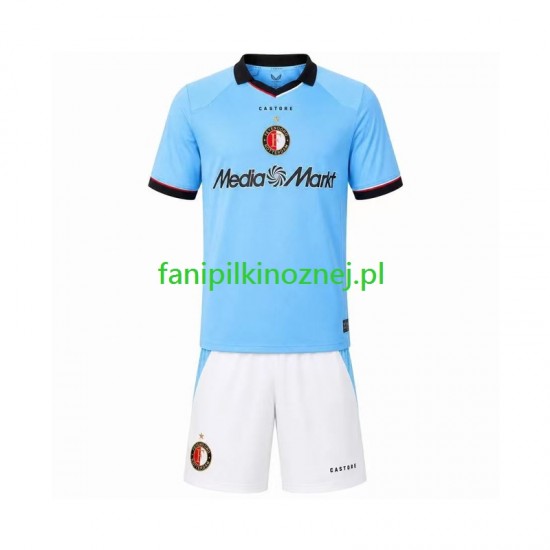 Koszulka Feyenoord Rotterdam 2026-2027 Wyjazdowa Krótkie Rękawy ,Dziecięca