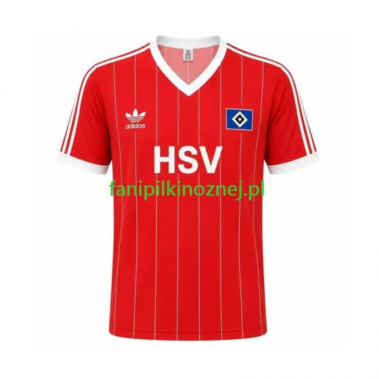 Koszulka Hamburger SV 1983 Retro Wyjazdowa Krótkie Rękawy ,Męska